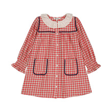 Load image into Gallery viewer, Agatha dress Check Christmas