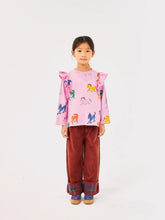 將圖片載入圖庫檢視器 Wonder Horse all over ruffle sweatshirt