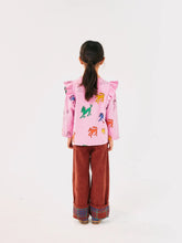 將圖片載入圖庫檢視器 Wonder Horse all over ruffle sweatshirt