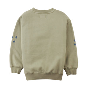 IGOR SWEATSHIRT WITH EMBOSSED DINOSAUR PRINT