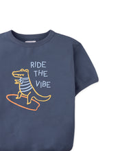 將圖片載入圖庫檢視器 Gingersnaps Chalice Cotton Jersey Barrel Tee, casual top with a relaxed fit, displayed on a plain background.