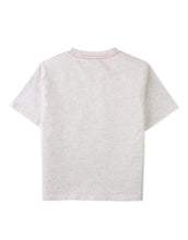 將圖片載入圖庫檢視器 Gingersnaps Oruo Surfing Octopus relaxed-fit graphic tee, back view showing colorful octopus design on soft cotton top.
