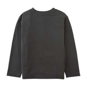 CHARLTON PULLOVER TEE ONYX WITH SCOOTER GORILLA GRAPHIC