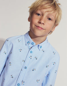 TYLER LONG SLEEVE BUTTON DOWN SHIRT SCOOT CITY