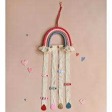 Load image into Gallery viewer, Bright Rainbow Drops Clip Hanger