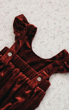 Load image into Gallery viewer, Red Velvet Prancer Dress/Playsuit Dress