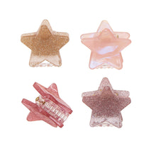 將圖片載入圖庫檢視器 Shimmer Stars Claw Clips 4 Pack