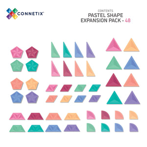 Pastel Shape Expansion Pack 48 pc
