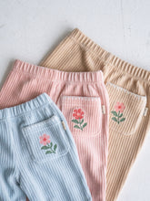 將圖片載入圖庫檢視器 Velour flare pants - Pink