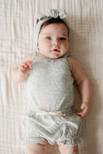 將圖片載入圖庫檢視器 Organic Cotton Bridget Singlet Bodysuit - Rosalie Fields Bluefox