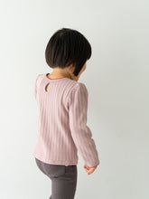 將圖片載入圖庫檢視器 Puff knit L/S - Mauve
