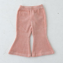 將圖片載入圖庫檢視器 Velour flare pants - Pink