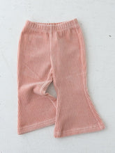 將圖片載入圖庫檢視器 Velour flare pants - Pink