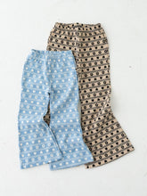將圖片載入圖庫檢視器 Flower heart pants - Beige-black