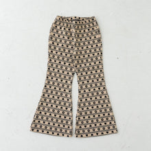 將圖片載入圖庫檢視器 Flower heart pants - Beige-black