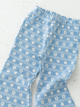 將圖片載入圖庫檢視器 Flower heart pants - Blue-ivory