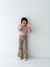 將圖片載入圖庫檢視器 Flower heart pants - Beige-black