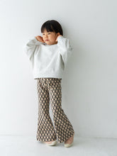 將圖片載入圖庫檢視器 Flower heart pants - Beige-black