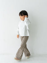 將圖片載入圖庫檢視器 Flower heart pants - Beige-black