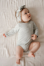 Load image into Gallery viewer, Organic Cotton Long Sleeve Bodysuit - Rosalie Fields Bluefox