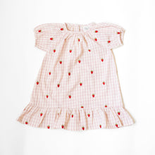 Load image into Gallery viewer, Dolly Dress - Pink Berry Gingham