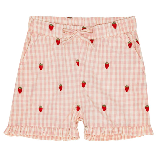 Dolly Shorts - Pink Berry Gingham