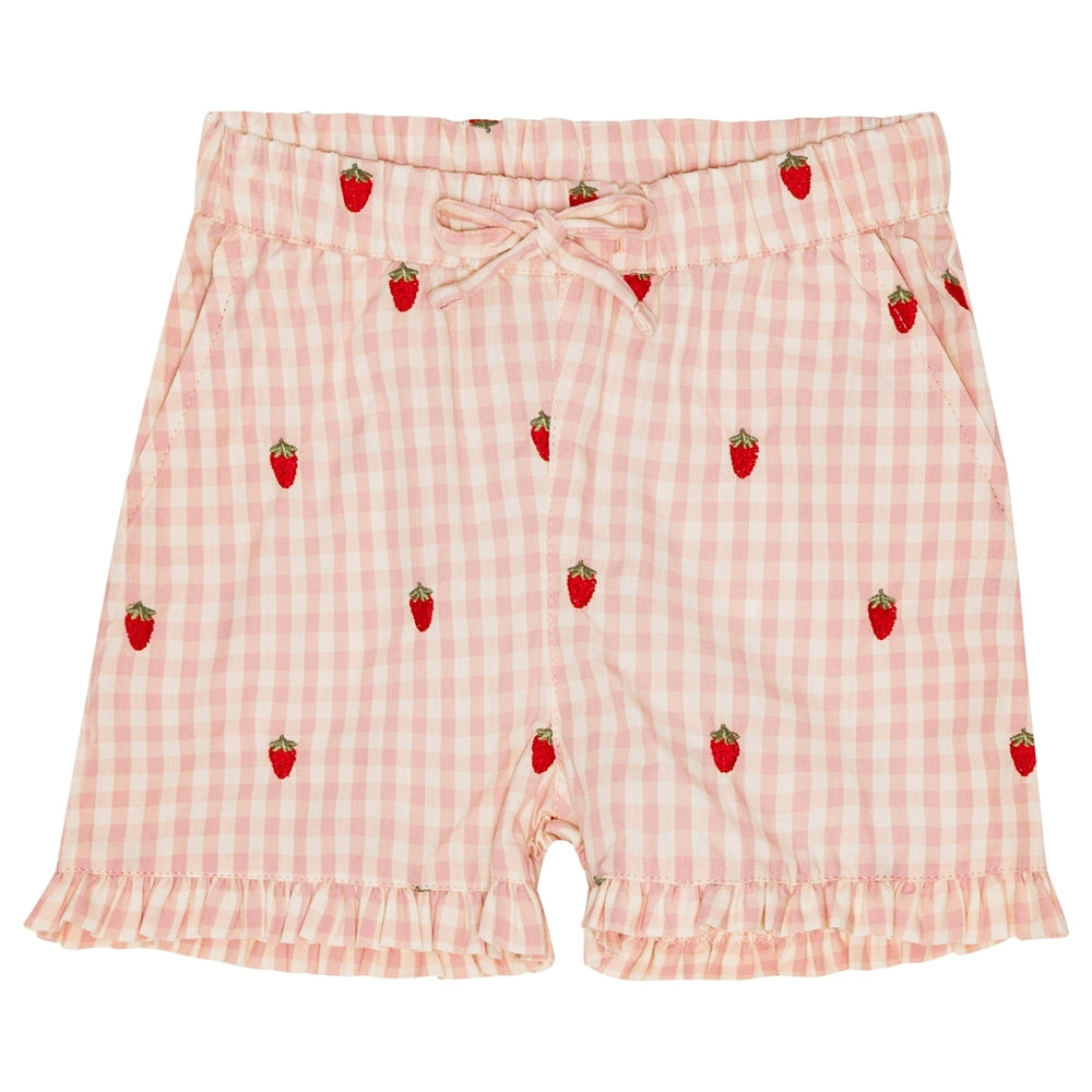 Dolly Shorts - Pink Berry Gingham