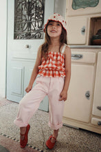 Load image into Gallery viewer, Top - Embroidered red gingham