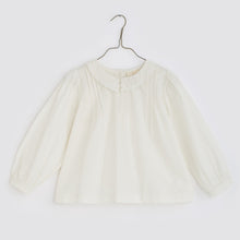 Load image into Gallery viewer, Embroidered Wendy blouse organic - off-white cotton