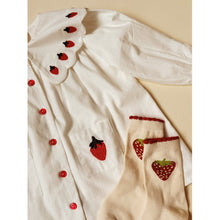 Load image into Gallery viewer, Everlyn LS Dress Bright White Berry