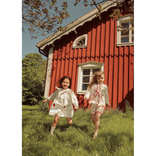 Load image into Gallery viewer, Everlyn LS Dress Bright White Berry