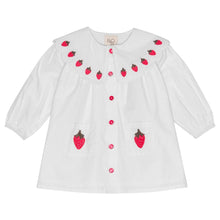 Load image into Gallery viewer, Everlyn LS Dress Bright White Berry