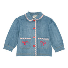 將圖片載入圖庫檢視器 Hazel Overshirt Mid Blue Rinse