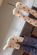 Load image into Gallery viewer, Vera Tights - Pointelle Berry