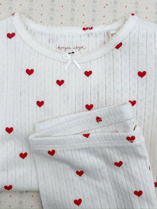 minnie blouse gots - amour rouge