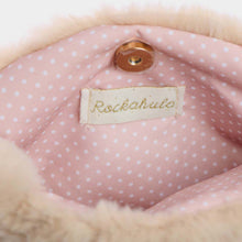 Load image into Gallery viewer, Inside view of Rockahula Kids Teddy Bear Bag, a playful handbag accessory with teddy bear design and interior compartments.