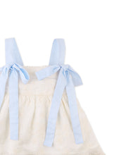 將圖片載入圖庫檢視器 Gingersnaps Leilani embroidered top with bow tie straps, featuring intricate embroidery and stylish shoulder design.