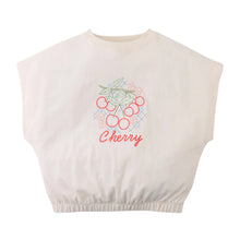 將圖片載入圖庫檢視器 Gingersnaps Savanna embroidered dolman graphic top, soft cotton fabric with colorful embroidered details and relaxed fit.