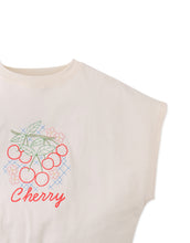 將圖片載入圖庫檢視器 Gingersnaps Savanna embroidered dolman graphic top with colorful floral embroidery and relaxed fit, shown on a hanger.
