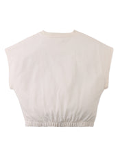將圖片載入圖庫檢視器 Gingersnaps Savanna embroidered dolman graphic tee top with colorful jungle-inspired embroidery on soft fabric