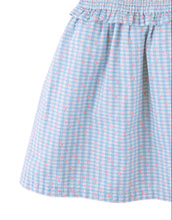 Load image into Gallery viewer, Gingersnaps powder-colored dress with shirred straps and ruffle details, featuring a soft, flowing fabric and a stylish design.