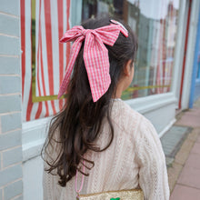Load image into Gallery viewer, Plaid Oversized Bow Clip