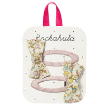 將圖片載入圖庫檢視器 Set of hair accessories including bows and ribbons on a Rockahula branded card.