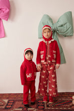 將圖片載入圖庫檢視器 Jeannette baby cardigan Kitty Cherry