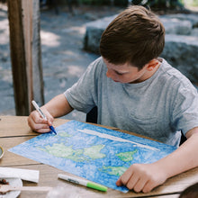 Load image into Gallery viewer, World Countries Classic Colouring &amp; Doodle Mat