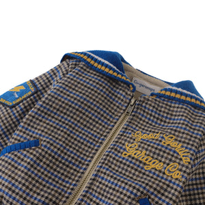 BABY FRED SAILORJACKET SNYDER KNITTED YARN COLLAR, EMBROIDERED PATCHES, & DIRECT EMBROIDERY