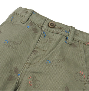 BABY HARRY STRAIGHT LEG PANTS DINO PARTY