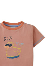 將圖片載入圖庫檢視器 Baby Levi Rubber Duckie graphic tee by Gingersnaps, featuring a cute duckie print on a soft toddler top.