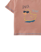 將圖片載入圖庫檢視器 Gingersnaps Baby Levi Rubber Duckie graphic tee, soft cotton top for infants with colorful duckie print and playful design.
