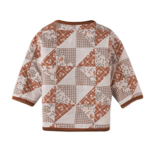 BABY ARIZONA PATCHWORK JACKET WITH CHINESE BUTTONS